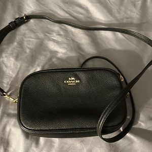 Black coach crossbody